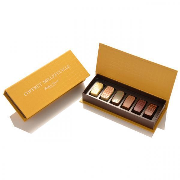 フレデリック・カッセルのバレンタイン、人気の「ミルフイユ」が一粒のショコラとなって登場