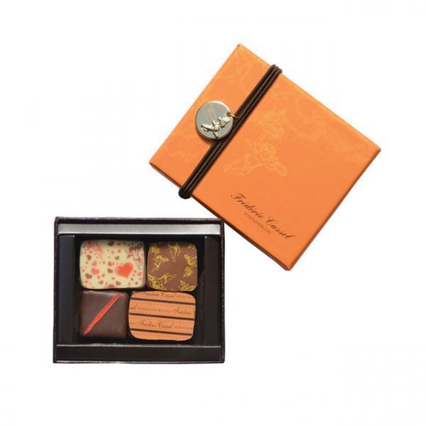 フレデリック・カッセルのバレンタイン、人気の「ミルフイユ」が一粒のショコラとなって登場