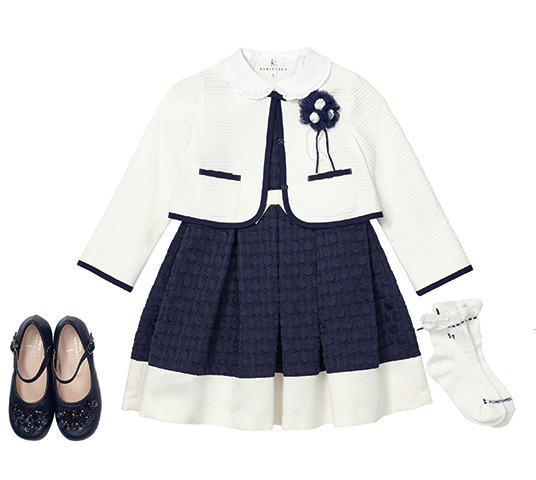 卒園式・入学式のキッズ セレモニースタイル。新宿伊勢丹バイヤーに聞いた“セットアップ”と“ボレロ“がキーワードの人気アイテム【ガールズ編】