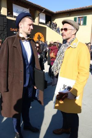 洒落者たちの祭典、2017年ピッティ・ウオモ・ファッションスナップ【ピッティ・ウオモ91】