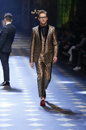 ディランの孫も登場、ミレニアルズ集め、圧巻のドルチェ＆ガッバーナワールド【2017-18秋冬メンズ】