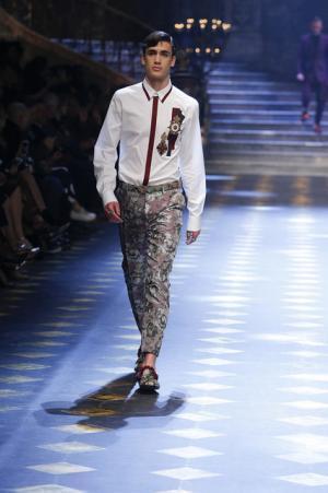 ディランの孫も登場、ミレニアルズ集め、圧巻のドルチェ＆ガッバーナワールド【2017-18秋冬メンズ】