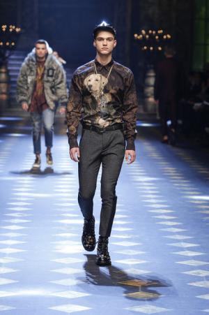 ディランの孫も登場、ミレニアルズ集め、圧巻のドルチェ＆ガッバーナワールド【2017-18秋冬メンズ】