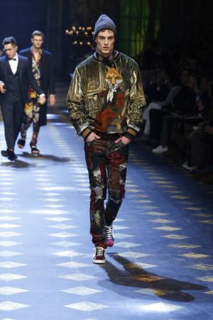 ディランの孫も登場、ミレニアルズ集め、圧巻のドルチェ＆ガッバーナワールド【2017-18秋冬メンズ】