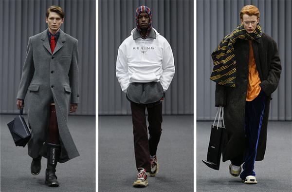 ワークウエアをオマージュしたバレンシアガのビッグ＆ナロー【2017-18秋冬メンズ】