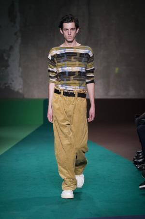 マルニのエレメントで遊んだフランチェスコ・リッソ【2017-18秋冬メンズ】