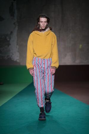 マルニのエレメントで遊んだフランチェスコ・リッソ【2017-18秋冬メンズ】