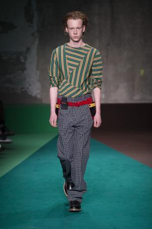 マルニのエレメントで遊んだフランチェスコ・リッソ【2017-18秋冬メンズ】