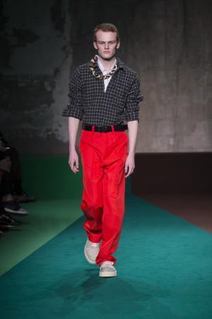 マルニのエレメントで遊んだフランチェスコ・リッソ【2017-18秋冬メンズ】