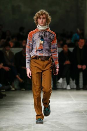 70年代カルチャーへのオマージュを共有したプラダ【2017-18秋冬コレクション】