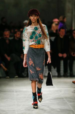 70年代カルチャーへのオマージュを共有したプラダ【2017-18秋冬コレクション】