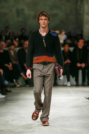 70年代カルチャーへのオマージュを共有したプラダ【2017-18秋冬コレクション】