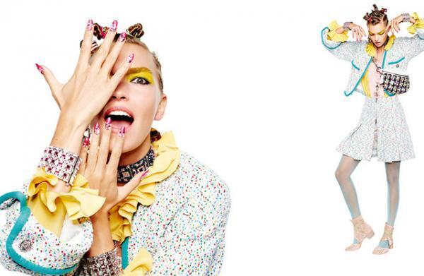 シャネル、アートコラージュのような2017春夏プレタポルテの広告キャンペーン。動画も公開