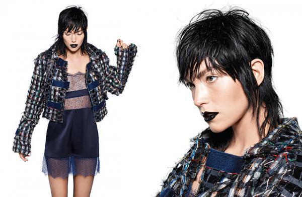 シャネル、アートコラージュのような2017春夏プレタポルテの広告キャンペーン。動画も公開