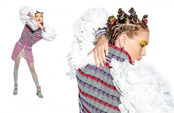 シャネル、アートコラージュのような2017春夏プレタポルテの広告キャンペーン。動画も公開