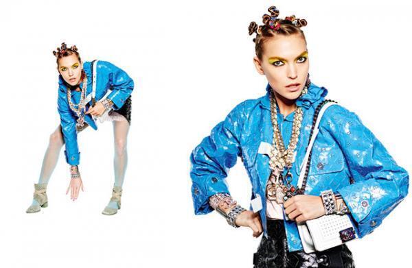 シャネル、アートコラージュのような2017春夏プレタポルテの広告キャンペーン。動画も公開