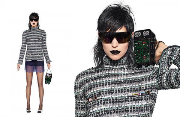 シャネル、アートコラージュのような2017春夏プレタポルテの広告キャンペーン。動画も公開