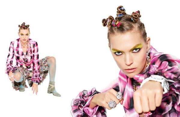 シャネル、アートコラージュのような2017春夏プレタポルテの広告キャンペーン。動画も公開