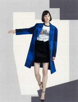 メゾン キツネ、クラシカル×スポーティーにアメリカンポップのアクセント【2017秋冬ウィメンズプレ】