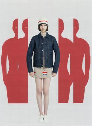 メゾン キツネ、クラシカル×スポーティーにアメリカンポップのアクセント【2017秋冬ウィメンズプレ】