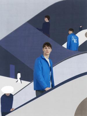 メゾン キツネはアメリカン×フランコジャポネミックス。“キツネモチーフ”は星条旗カラー【2017-18秋冬メンズ】