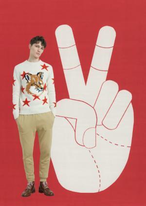 メゾン キツネはアメリカン×フランコジャポネミックス。“キツネモチーフ”は星条旗カラー【2017-18秋冬メンズ】