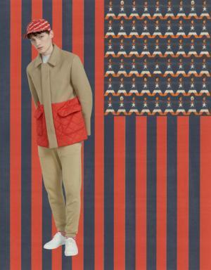 メゾン キツネはアメリカン×フランコジャポネミックス。“キツネモチーフ”は星条旗カラー【2017-18秋冬メンズ】