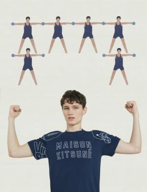 メゾン キツネはアメリカン×フランコジャポネミックス。“キツネモチーフ”は星条旗カラー【2017-18秋冬メンズ】