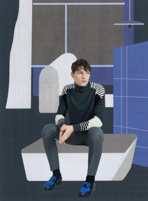 メゾン キツネはアメリカン×フランコジャポネミックス。“キツネモチーフ”は星条旗カラー【2017-18秋冬メンズ】