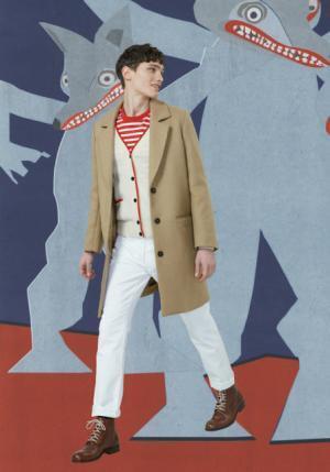 メゾン キツネはアメリカン×フランコジャポネミックス。“キツネモチーフ”は星条旗カラー【2017-18秋冬メンズ】