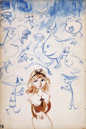 奈良美智がつくる茂田井武展が開催、「僕の好きな日本の絵本作家は茂田井に源流をみる気がする」