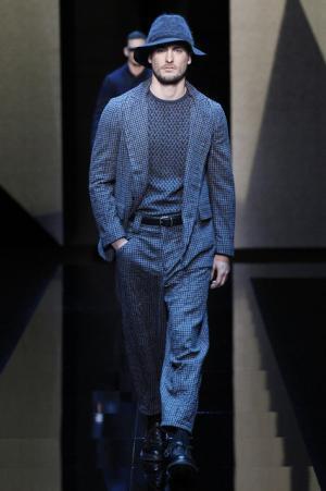 モダンな新しいクラシックで威厳を見せたジョルジオ アルマーニ【2017-18秋冬メンズ】