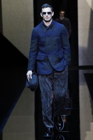 モダンな新しいクラシックで威厳を見せたジョルジオ アルマーニ【2017-18秋冬メンズ】