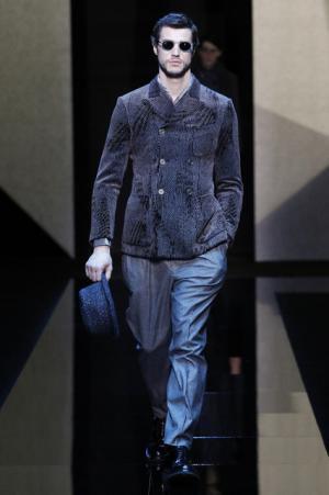 モダンな新しいクラシックで威厳を見せたジョルジオ アルマーニ【2017-18秋冬メンズ】