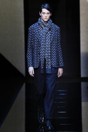 モダンな新しいクラシックで威厳を見せたジョルジオ アルマーニ【2017-18秋冬メンズ】