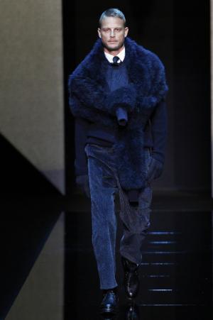モダンな新しいクラシックで威厳を見せたジョルジオ アルマーニ【2017-18秋冬メンズ】