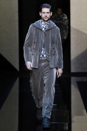 モダンな新しいクラシックで威厳を見せたジョルジオ アルマーニ【2017-18秋冬メンズ】