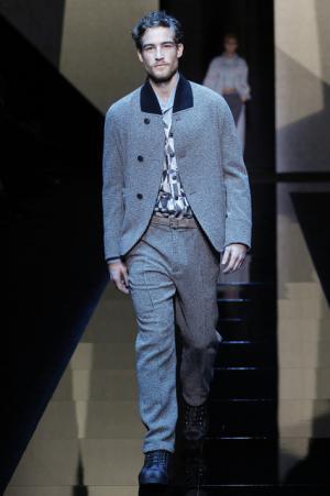 モダンな新しいクラシックで威厳を見せたジョルジオ アルマーニ【2017-18秋冬メンズ】