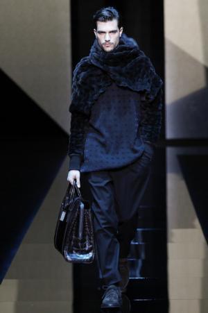 モダンな新しいクラシックで威厳を見せたジョルジオ アルマーニ【2017-18秋冬メンズ】