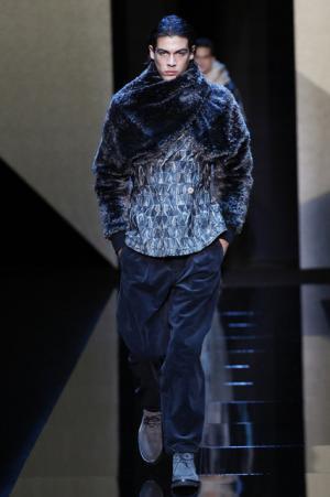 モダンな新しいクラシックで威厳を見せたジョルジオ アルマーニ【2017-18秋冬メンズ】