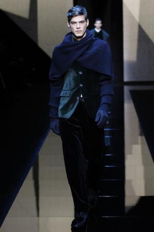 モダンな新しいクラシックで威厳を見せたジョルジオ アルマーニ【2017-18秋冬メンズ】