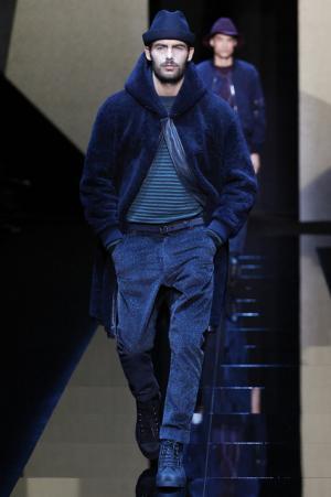 モダンな新しいクラシックで威厳を見せたジョルジオ アルマーニ【2017-18秋冬メンズ】