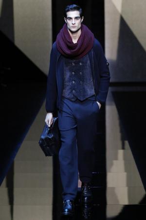 モダンな新しいクラシックで威厳を見せたジョルジオ アルマーニ【2017-18秋冬メンズ】