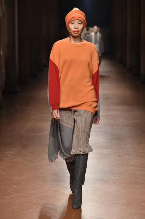 ニットの持つ“多様性”でピッティを沸かせたエドワード・ブキャナンのSANSOVINO 6【2017-18秋冬コレクション】