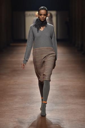 ニットの持つ“多様性”でピッティを沸かせたエドワード・ブキャナンのSANSOVINO 6【2017-18秋冬コレクション】