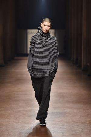 ニットの持つ“多様性”でピッティを沸かせたエドワード・ブキャナンのSANSOVINO 6【2017-18秋冬コレクション】