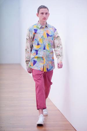 コム デ ギャルソン・シャツ、“シャツ”をキャンバスにアートを描く【2017-18秋冬メンズ】