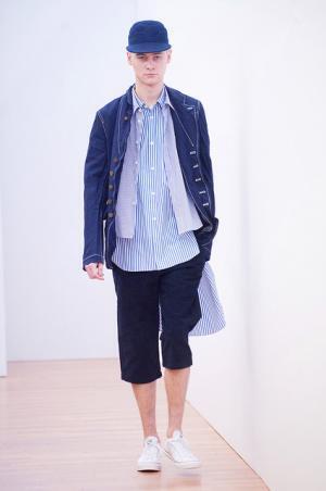 コム デ ギャルソン・シャツ、“シャツ”をキャンバスにアートを描く【2017-18秋冬メンズ】