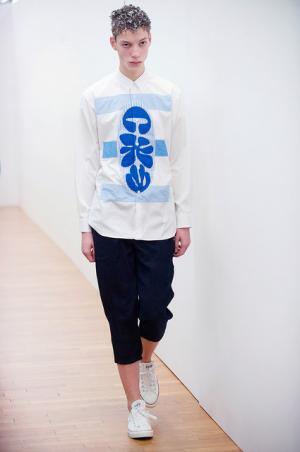 コム デ ギャルソン・シャツ、“シャツ”をキャンバスにアートを描く【2017-18秋冬メンズ】