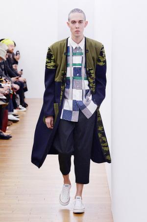 コム デ ギャルソン・シャツ、“シャツ”をキャンバスにアートを描く【2017-18秋冬メンズ】
